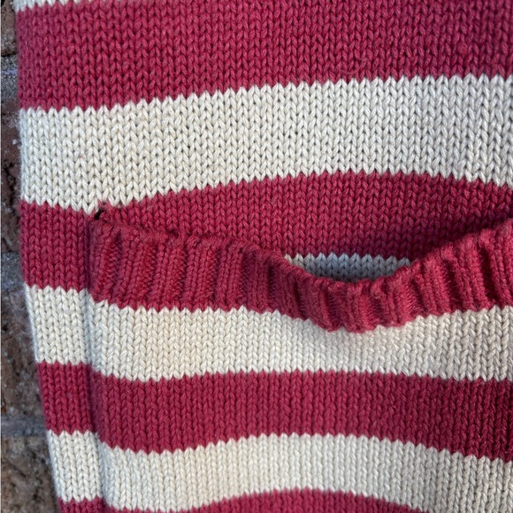 Vintage Cambridge Country Store Patriotic Knit Vest Fringe Western USA Sz S - Picture 4 of 6